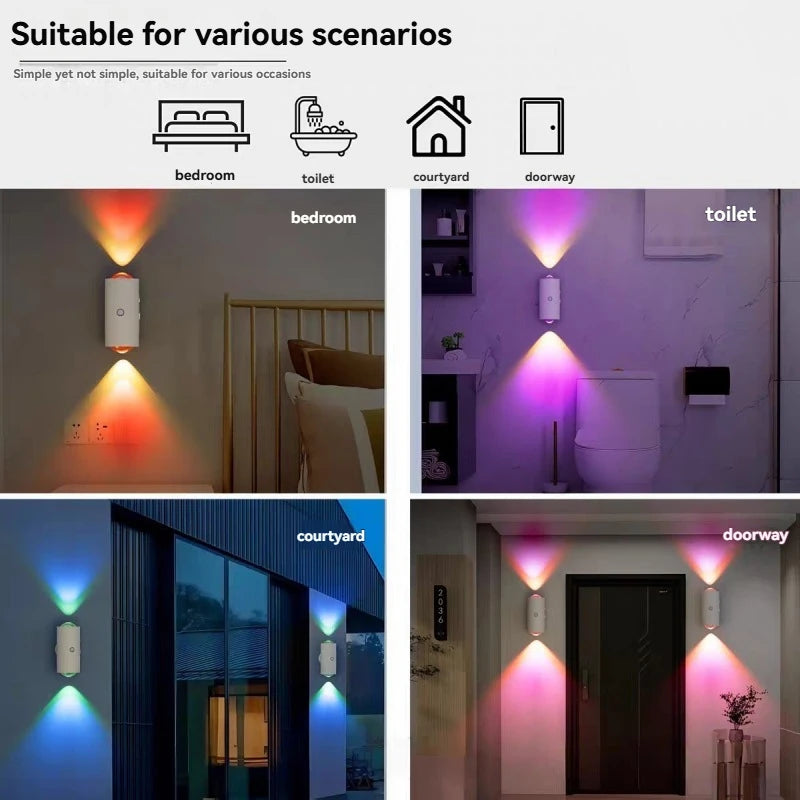 LumiGlow Smart Motion Sensor Wall Light