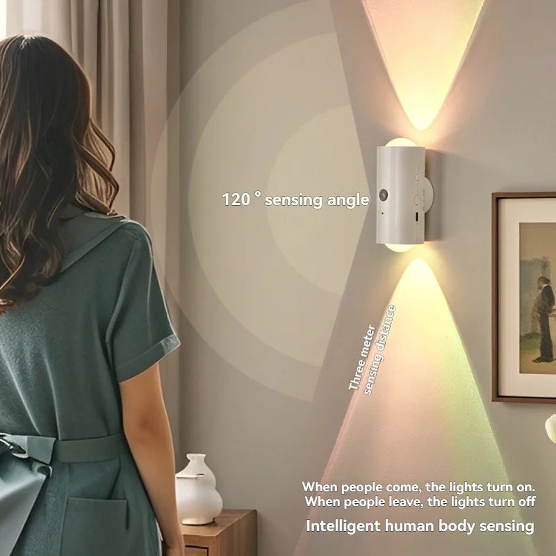 LumiGlow Smart Motion Sensor Wall Light