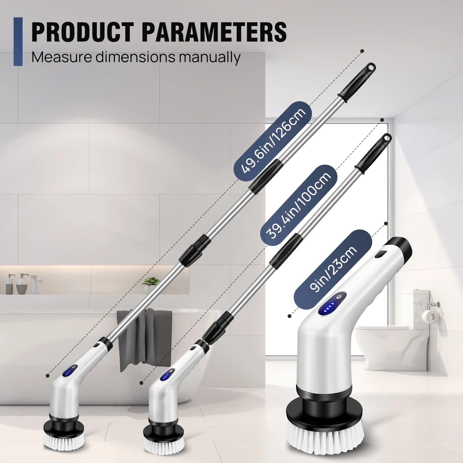 CleanEase Electric Spin Scrubber