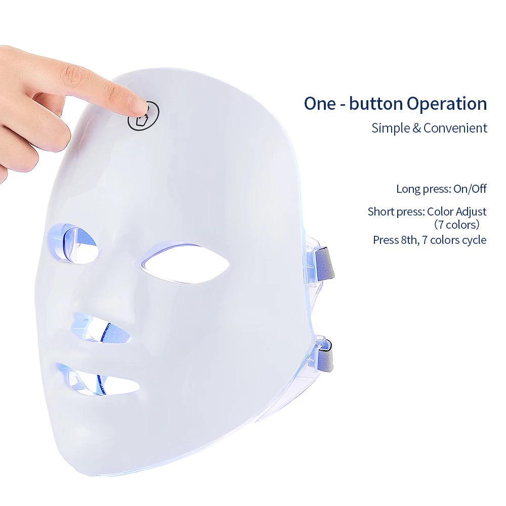 LumiGlow LED Facial Mask